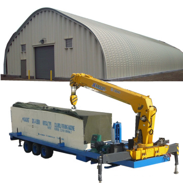 SUBM-120 k q span  machine SUBM 600-305 k q span curve roof galvanized iron parking ground/area/lot roof building machine